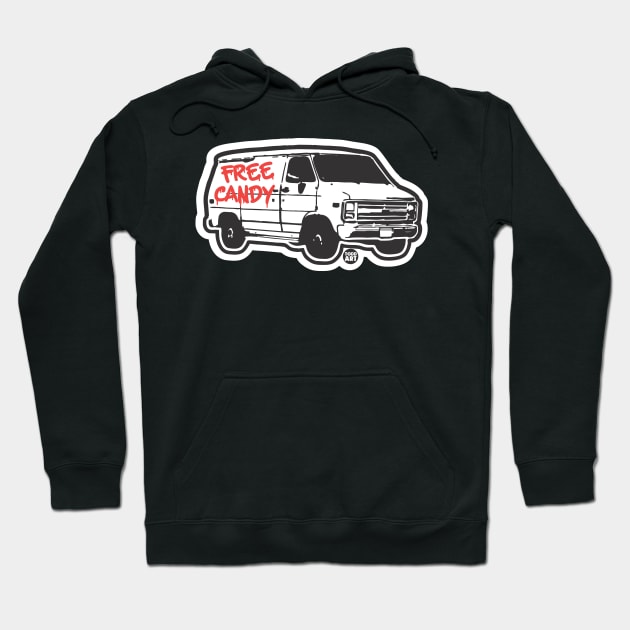 candy van Hoodie by toddgoldmanart